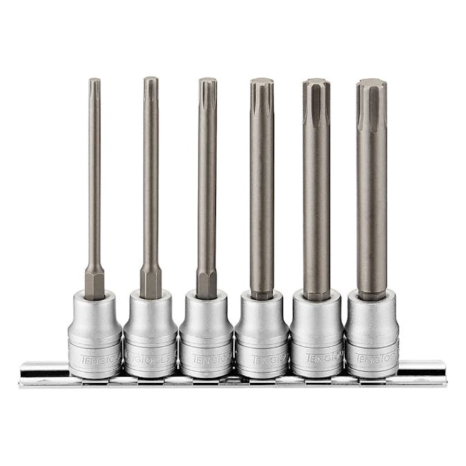 Hylsbitssats Teng Tools 3/8 Ribe 04-10