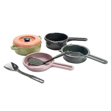 Grytset ABA Skol Återvunnen Plast 7 delar