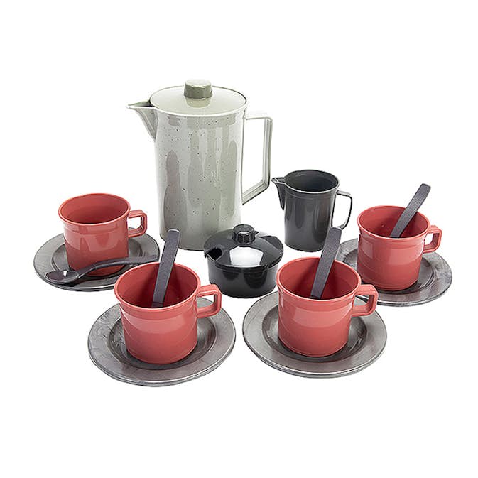 Kaffeservis ABA Skol Återvunnen Plast 17 delar