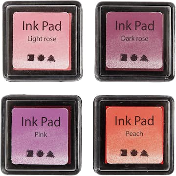 Stämpeldyna Creativ Company 3,5x3,5 cm 4-pack