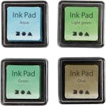 Stämpeldyna Creativ Company 3,5x3,5 cm 4-pack