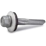 Borrskruv FAST med Bricka och Tätning