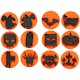 Skumstämplar Creativ Company Halloween 12-pack