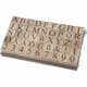 Stämplar Creativ Company 20x20 mm 45-pack