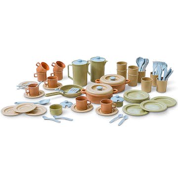 Matservis ABA Skol Bioplast 79 delar