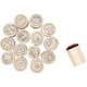 Stämpelset Creativ Company Deco Art Smiley 15-pack.