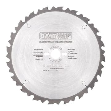 Byggsågklinga CMT Orange Tools WB