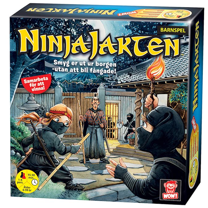 Spel ABA Skol Ninjajakten