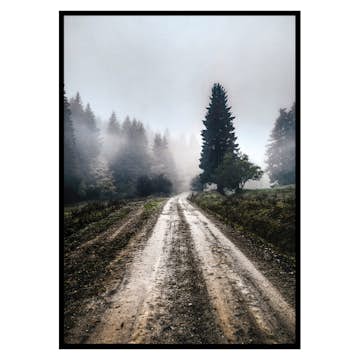 Poster Gallerix Muddy Raod No2