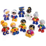 Lekfigurer ABA Skol Figurer Tolo 10 st