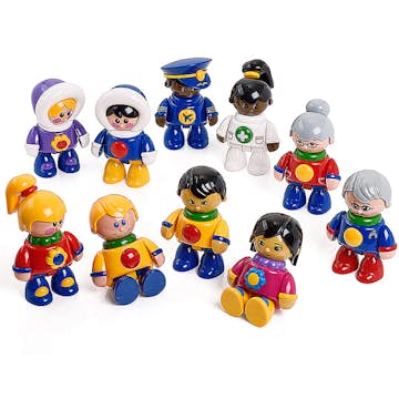 Lekfigurer ABA Skol Figurer Tolo 10 st