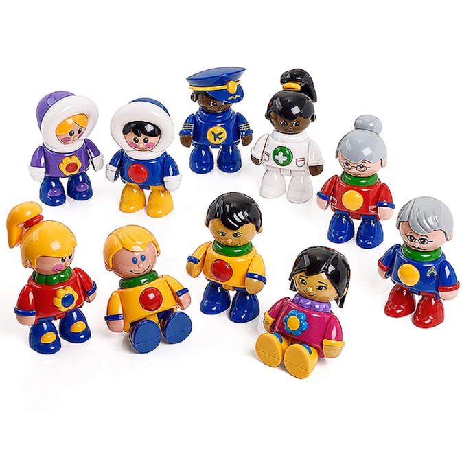 Lekfigurer ABA Skol Figurer Tolo 10 st