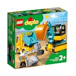 Lekset LEGO Duplo Lastbil och Grävmaskin