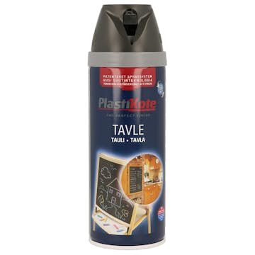 Sprayfärg Plasti-koteT&S Griffeltavla Svart 400 ml