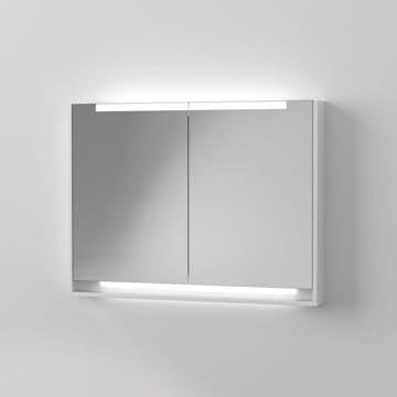Spegelskåp DuoBad Gripen 100 med LED