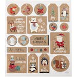 Stickers Creativ Company Självhäftande Merry Christmas 15x16,5 cm