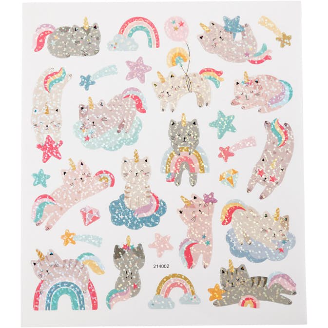 Stickers Creativ Company Självhäftande Katter 15x16,5 cm