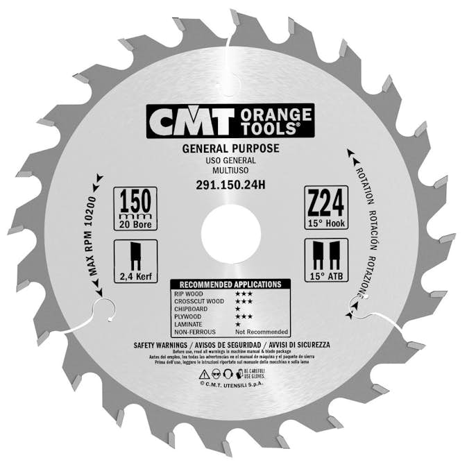Sågklinga CMT Orange Tools Kapning/Klyvning