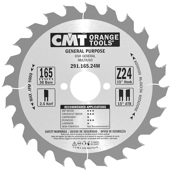 Sågklinga CMT Orange Tools Kapning/Klyvning