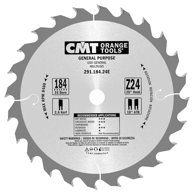 Sågklinga CMT Orange Tools Kapning/Klyvning