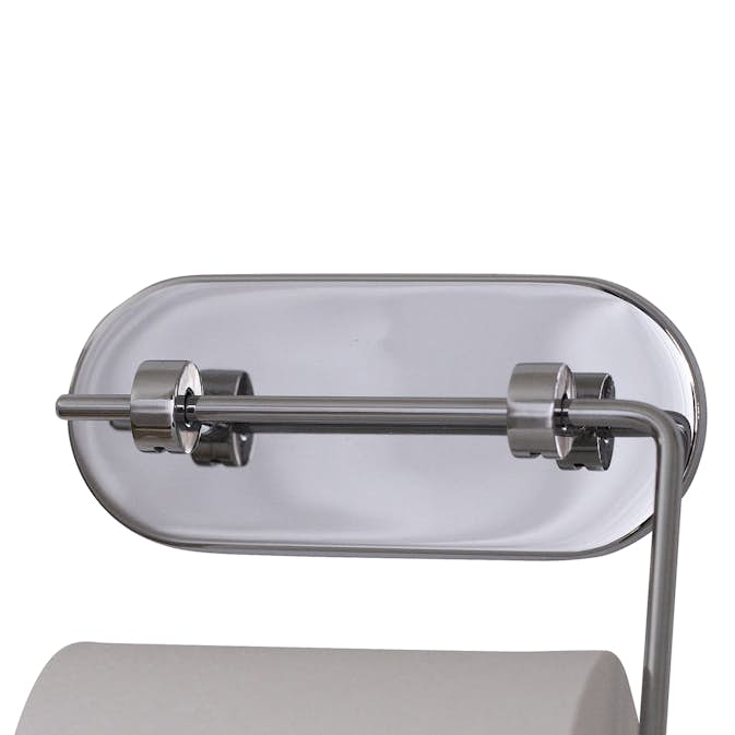 Toalettpappershållare Bosign Round med Dolt Sugproppsfäste