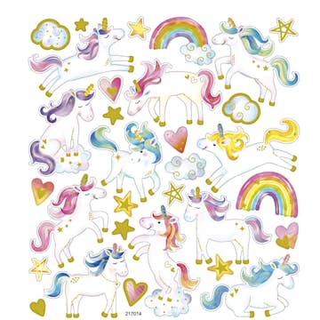 Stickers Creativ Company Enhörning 2