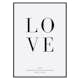 Poster Gallerix LOVE