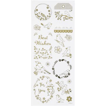 Stickers Creativ Company Fåglar