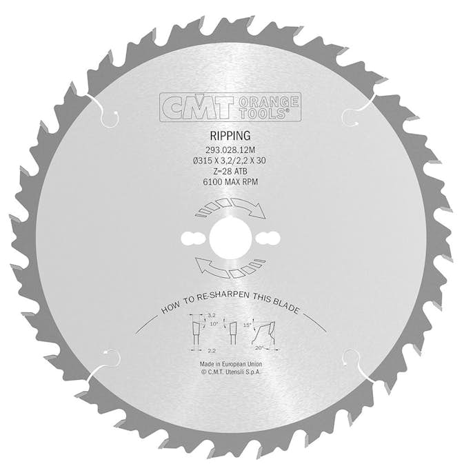 Klyvsågklinga CMT Orange Tools WB
