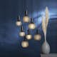 LED-lampa Star Trading Graphic Diamond E27 G95