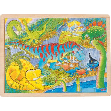 Pussel ABA Skol Rampussel Dinosaurier 48 Bitar