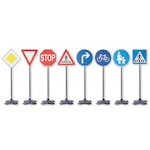 Trafikskyltar ABA Skol 8 Olika