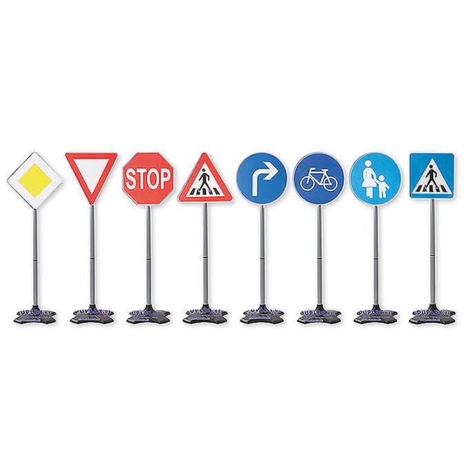 Trafikskyltar ABA Skol 8 Olika