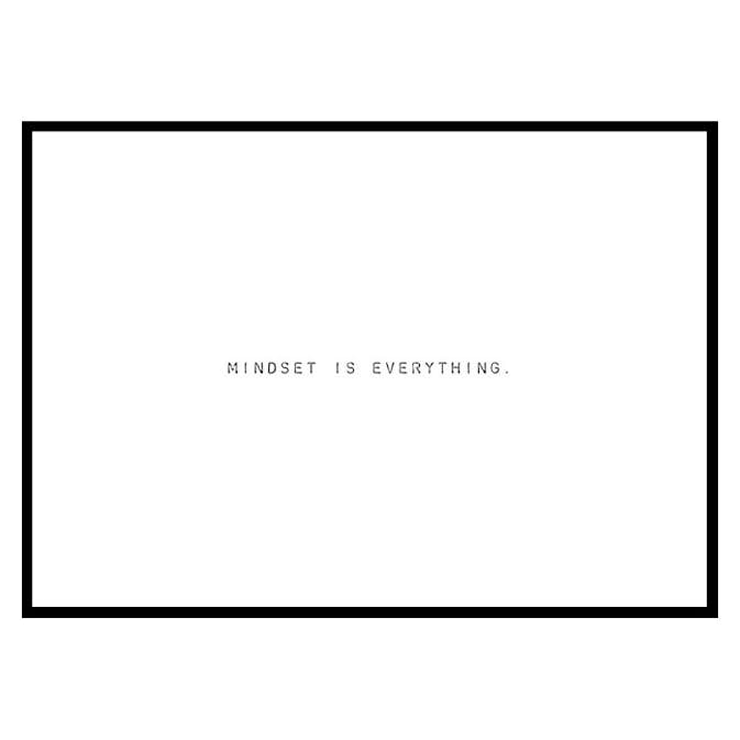 Poster Gallerix Mindset