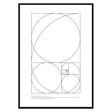 Poster Gallerix The Fibonacci Sequence