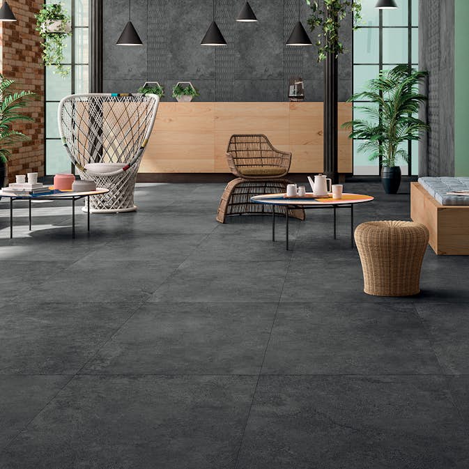 Klinker Marca Corona Street Dark Svart 30x30 cm