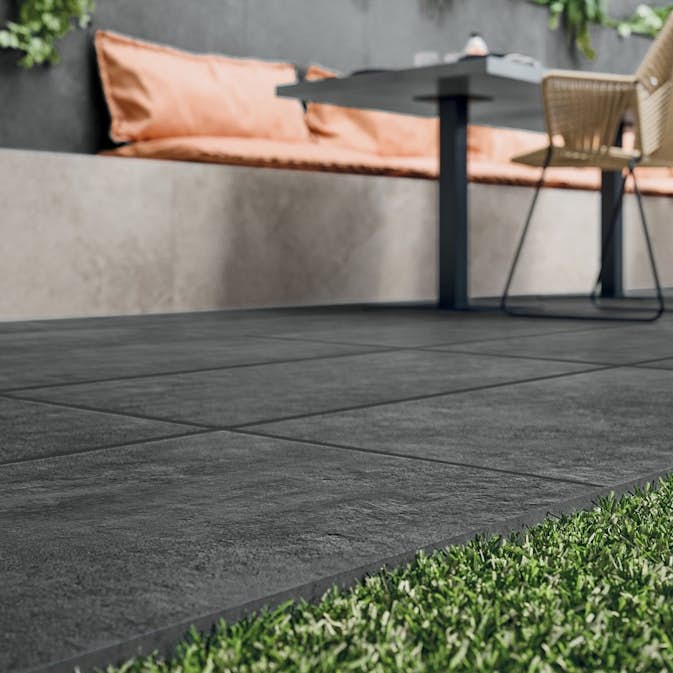 Klinker Marca Corona Street Dark Svart 30X60 cm
