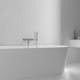 Badkarsblandare Scandtap Steel Pleasure 4 med Handdusch