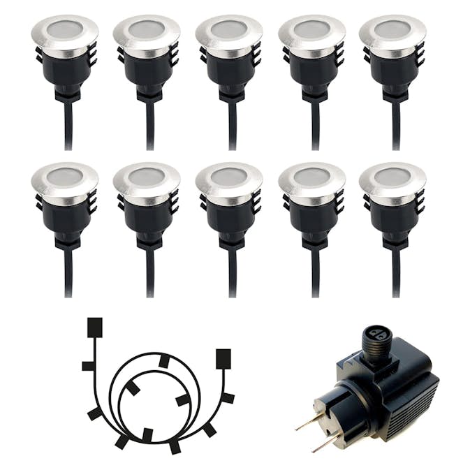 Decklight Lightson Spectrum LED 10-pack med Transformator
