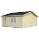 Garage Palmako Roger 28,4 m2 med Slagport