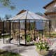 Växthus Lyfco Gazebo 12,7 m² Premium 4 mm Säkerhetsglas