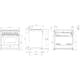 Induktionsspis Steel Ascot Combi-steam 90 cm