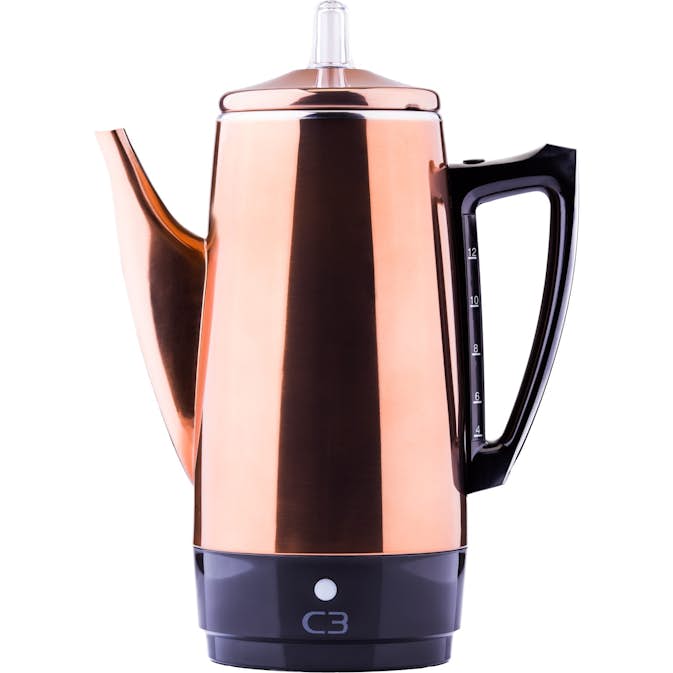 Perkolator Champion C3 Original Kopparfärg Stål 12kp