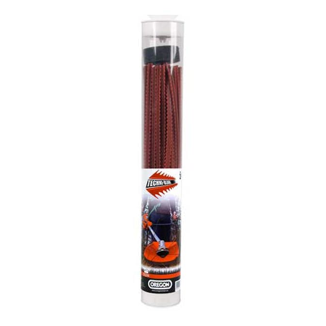 Trimmerlina Oregon Röd Techni-blade 7.0 mm x 26 cm 40 st