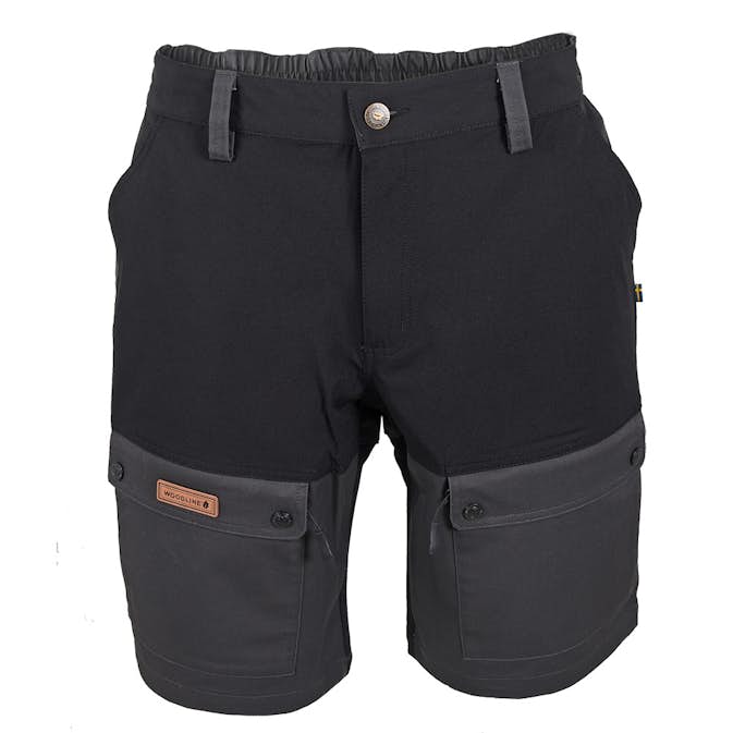 Shorts Woodline Boksund Svart/Grå