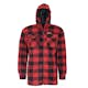 Fleecejacka Woodline Canada Röd