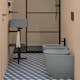 Bidé Lavabo Glomp Golvstående BTW