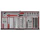Verktygsset Teng Tools 1008 -Delar Svart