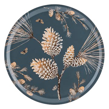 Bricka Åry Trays Pine Cone Rund