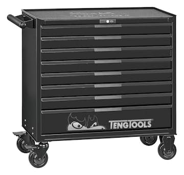 Verktygsvagn Teng Tools 8 Låd Svart Bred